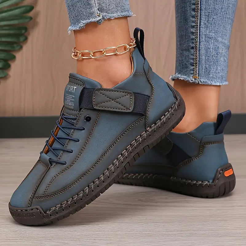 Comfortable ladies slip-on shoes, featuring lightweight design and excellent cushioned support.