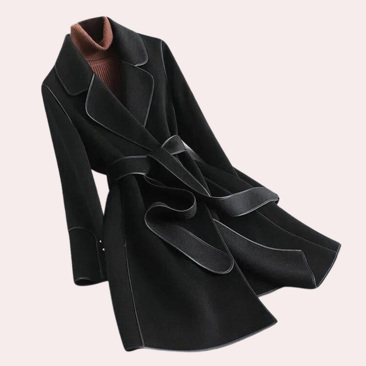 Women's lightweight trench coat in classic style, perfect for casual spring or fall outerwear.