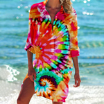 Orange Tie-Dye