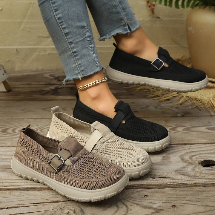 Everyday style: Women's Monaco loafers, comfortable orthopedic casual shoes.