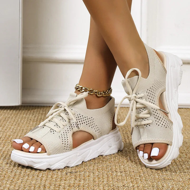Stylish women's orthopedic sandals, perfect for casual wear, offering adjustable comfort and arch support.
