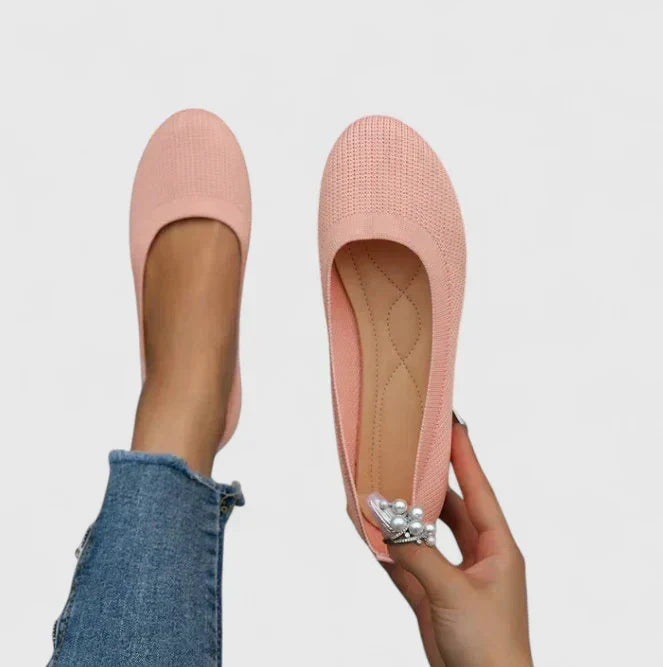Women's comfort slip-on orthopedic shoes with excellent arch support for daily relief.