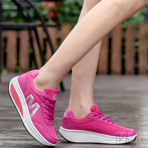 Women's orthopedic sneakers, supportive comfort for all-day pain relief, ideal for walking & everyday wear.