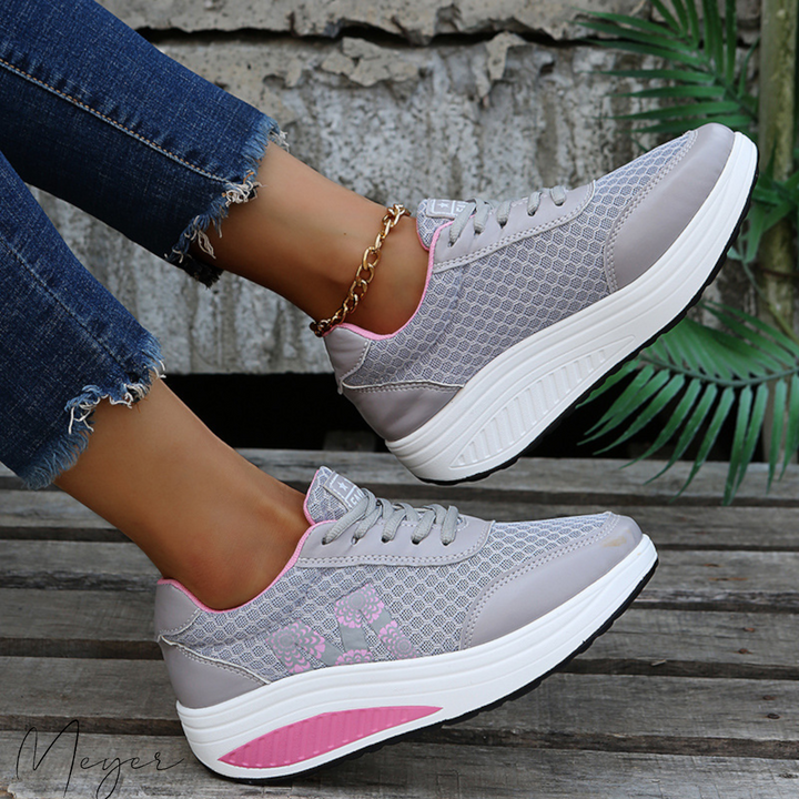Supportive women's comfort shoes, orthopedic design with arch support for walking & all-day pain relief.