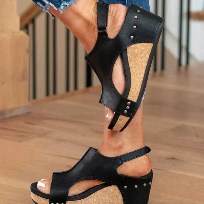 Comfortable women's orthopedic sandals, providing excellent arch and foot support for all-day wear.