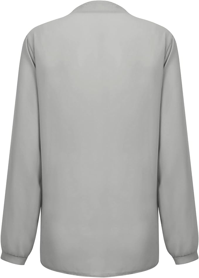 Party wear plus size women's sequin V-neck blouse, glamorous long sleeve for celebrations.