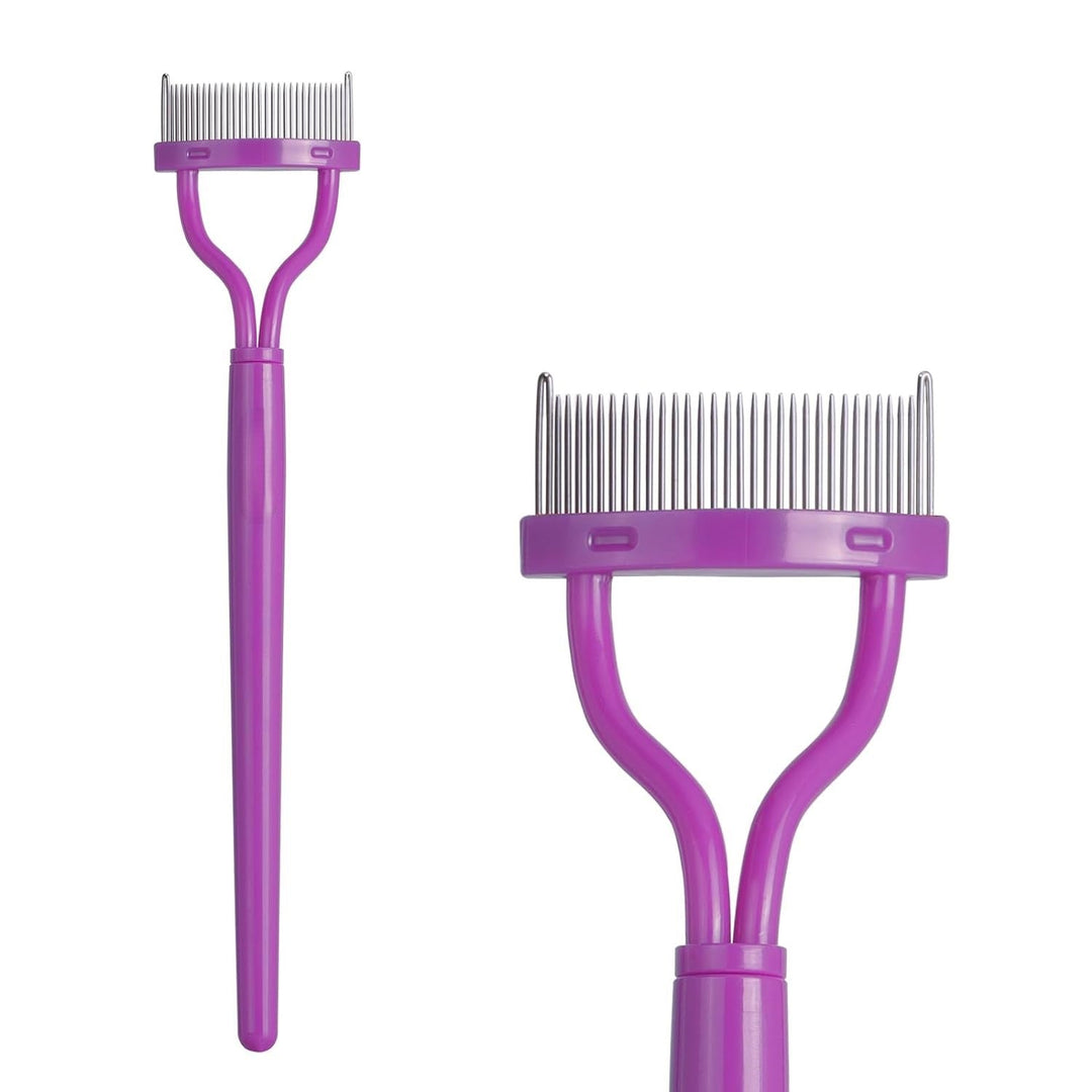Your secret to defined lashes: a women's eyelash comb & precision lash separator.