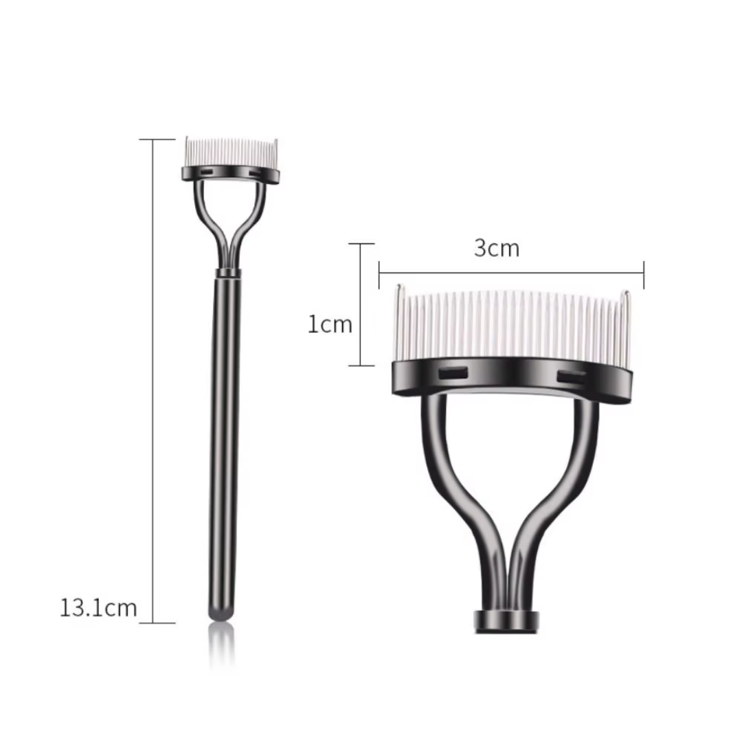 Precision tool for perfect, separated eyelashes; a must-have women's beauty accessory.