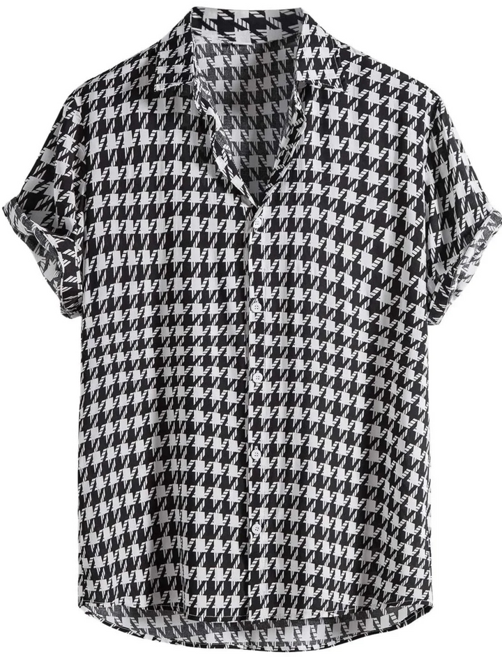 Versatile women's relaxed fit cotton blend button-up shirt, ideal for layering or casual outfits.