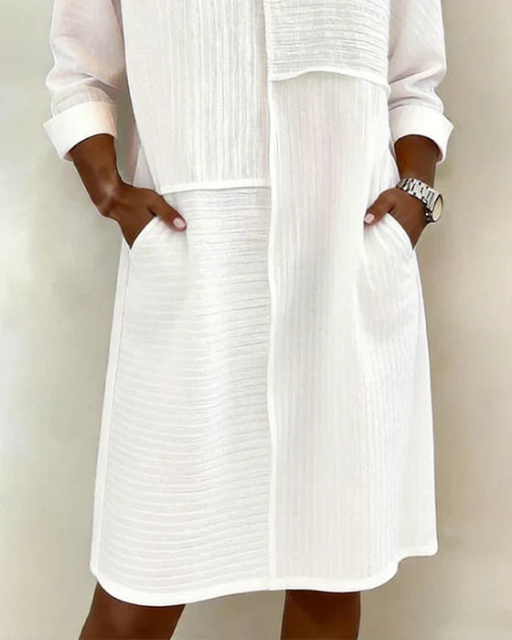 Comfortable women's relaxed fit shift dress, a versatile casual dress for effortless style & everyday wear.