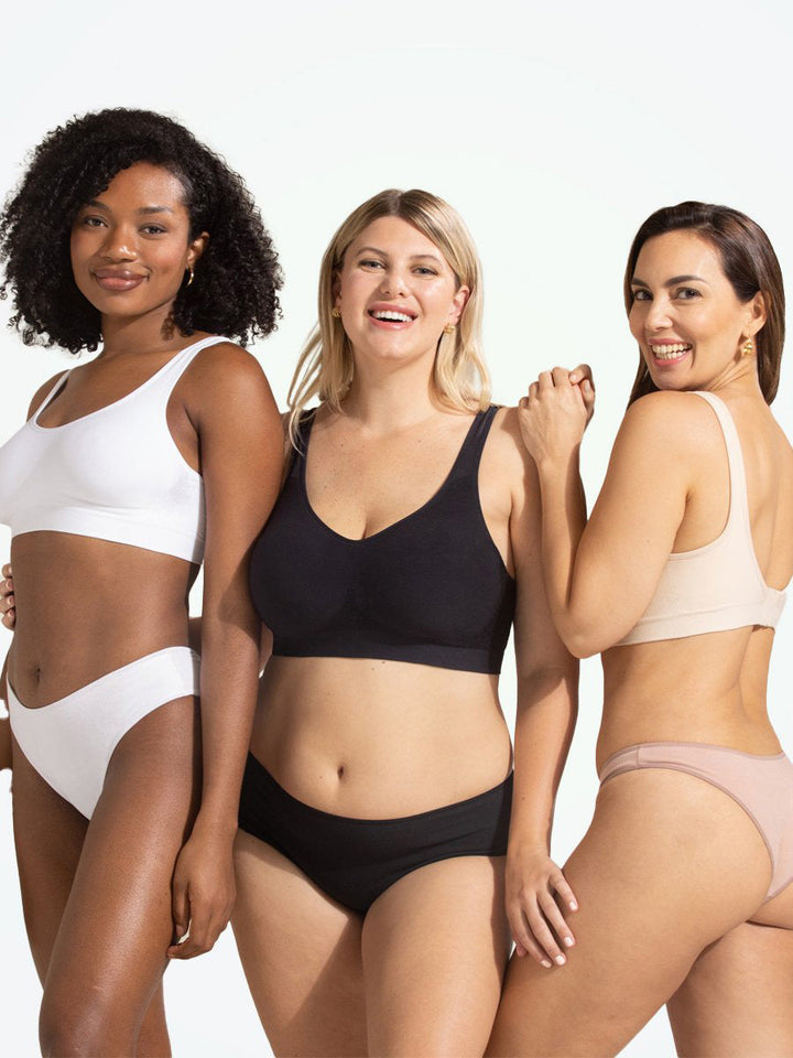 Comfortable & supportive seamless sports bra for women, perfect for shapewear needs.