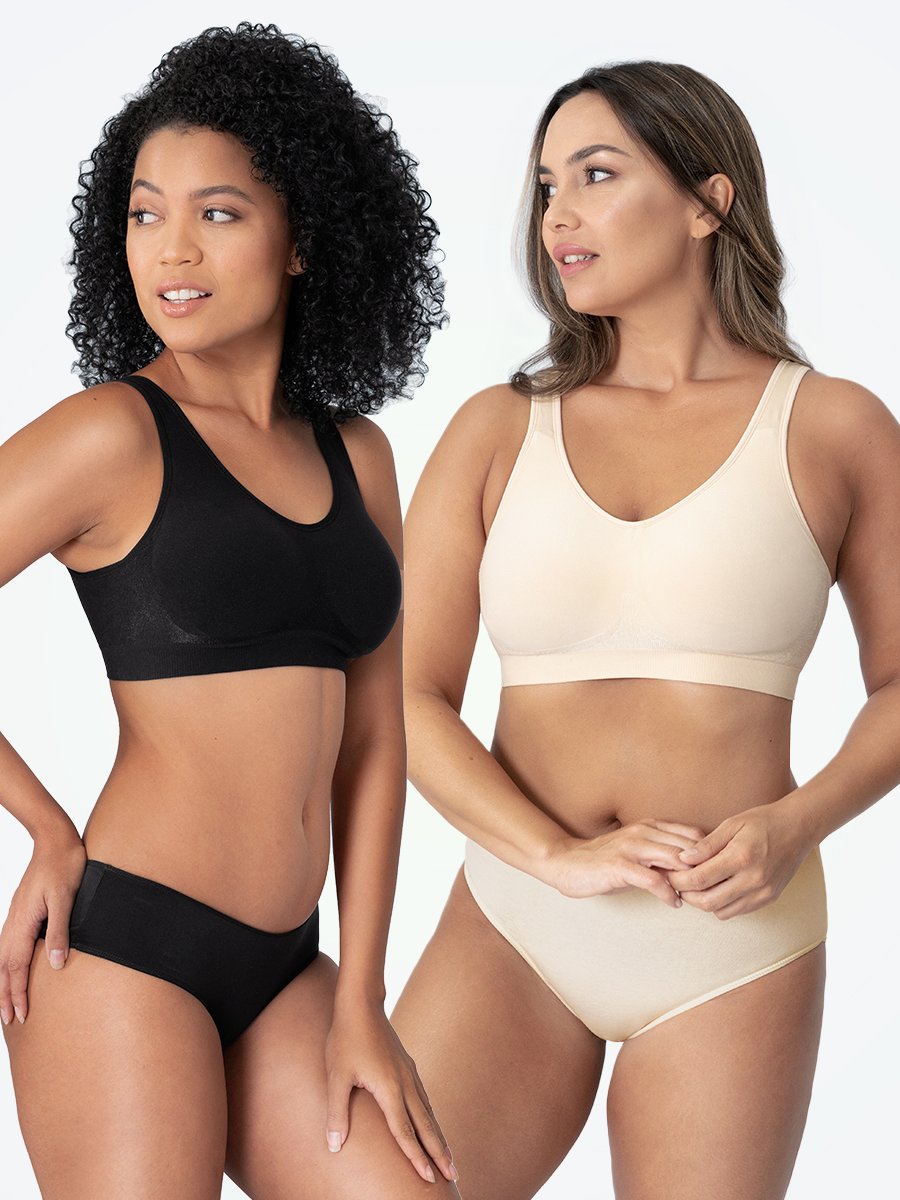 Elena seamless sports bra for women, ultimate comfort, wire-free design.