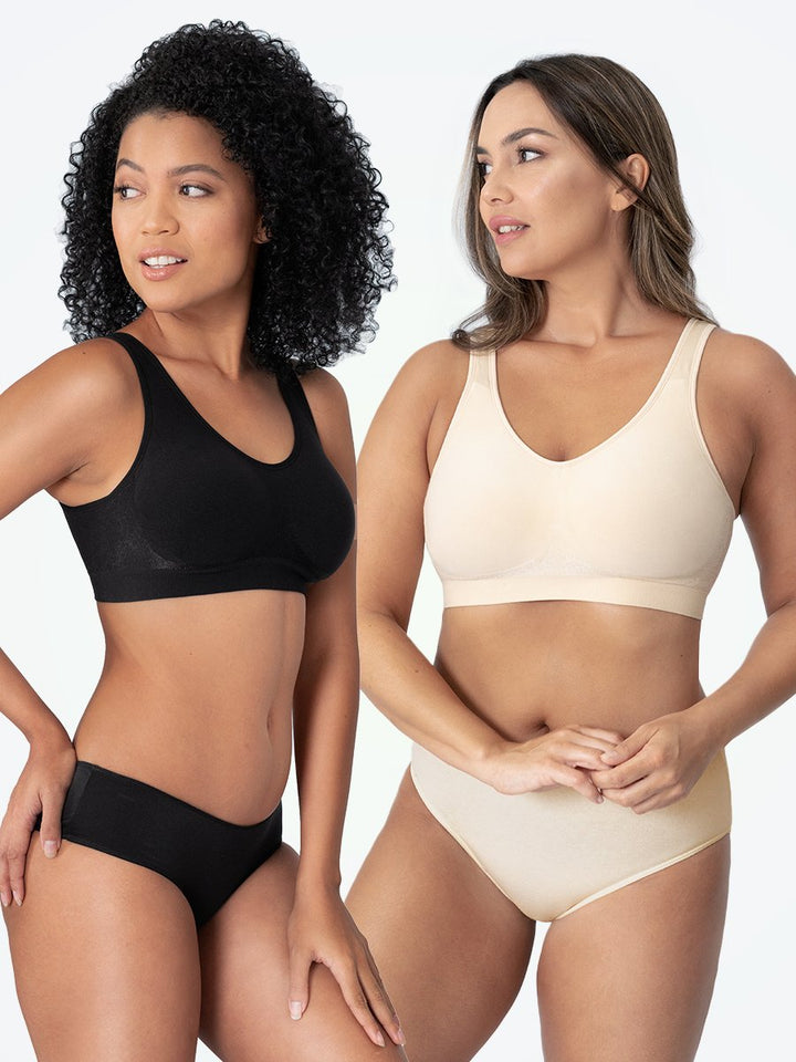Elena seamless sports bra for women, ultimate comfort, wire-free design.