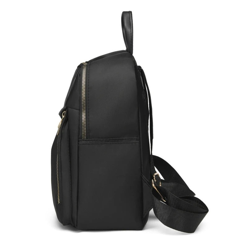 High-quality PU leather women's fashion backpack, a functional and stylish travel accessory.