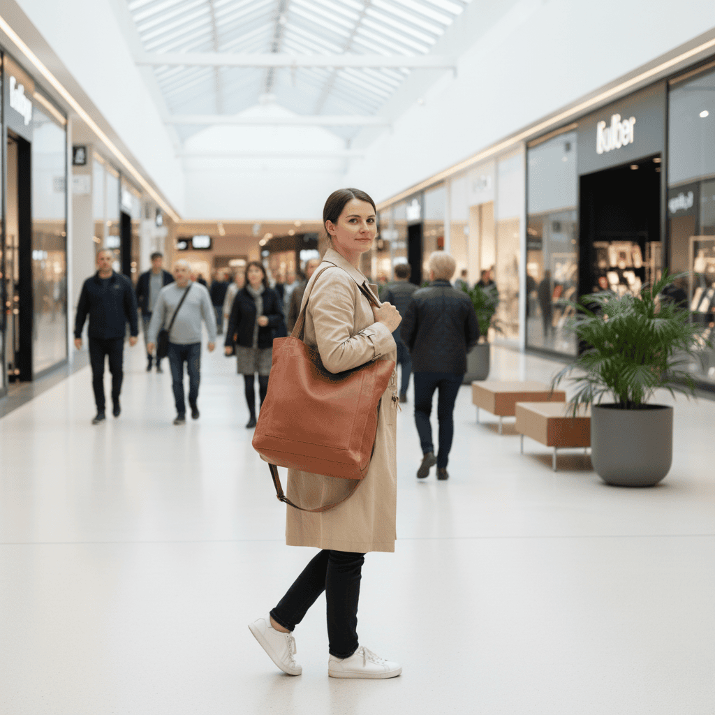 Organized women's crossbody bag, ideal for daily essentials & travel. Stylish, versatile shoulder purse for everyday carry.