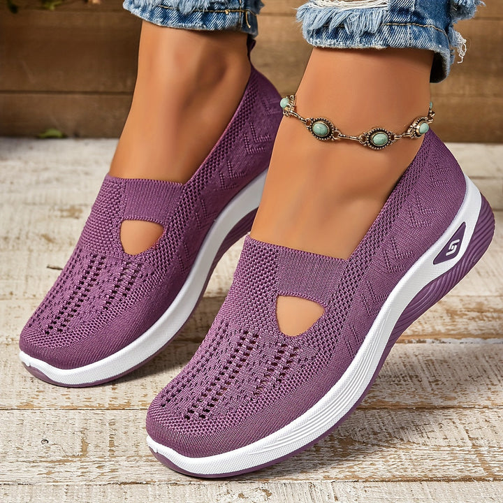 Comfortable women's slip-on footwear, perfect for supportive walking & daily use.