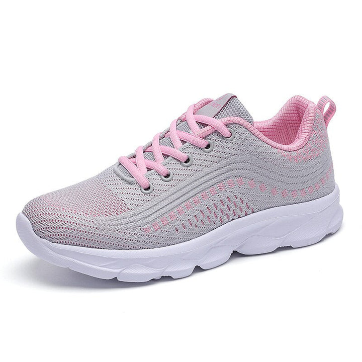Comfortable women's breathable sneakers designed for walking, offering excellent support for an active lifestyle.