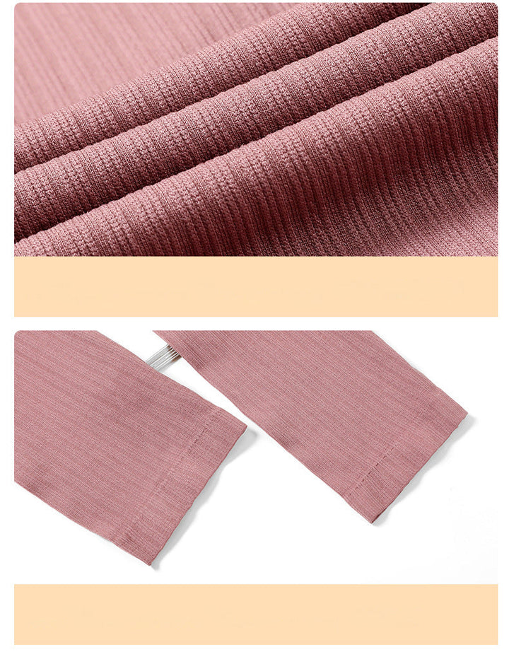 Women's cozy thermal set, breathable and moisture-wicking for active lifestyles.