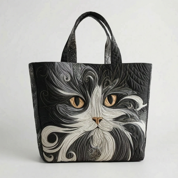Modern women's printed shoulder bag, a must-have colorful fashion tote.