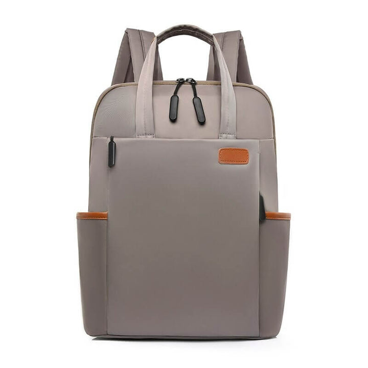 Secure anti-theft women's backpack with hidden pockets & durable Oxford water-resistant material.