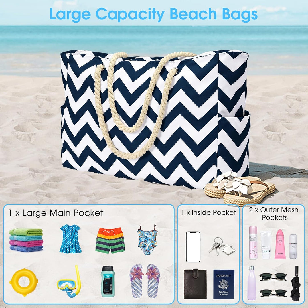 Everyday large waterproof tote for women, great for shopping trips.