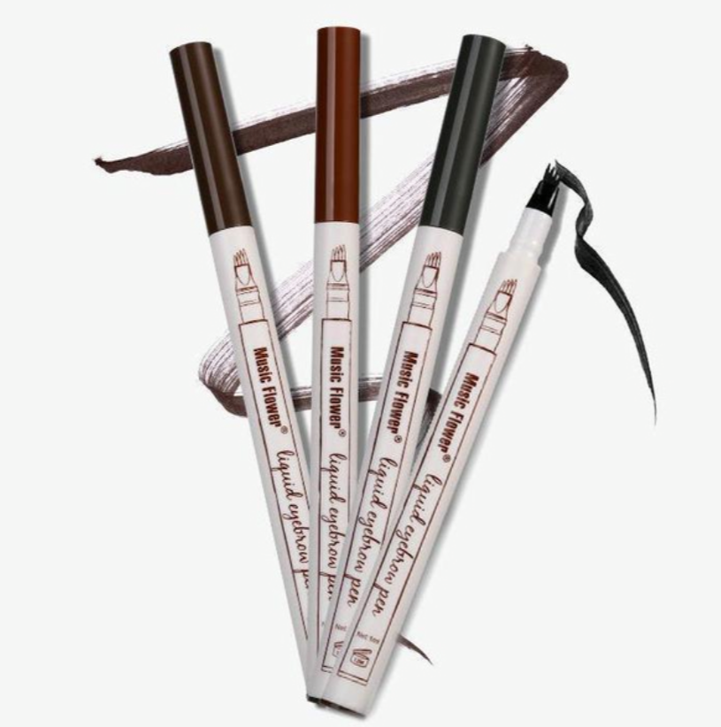 Microblading eyebrow pen, a long-lasting, smudge-proof brow definer for women's natural, defined brows.