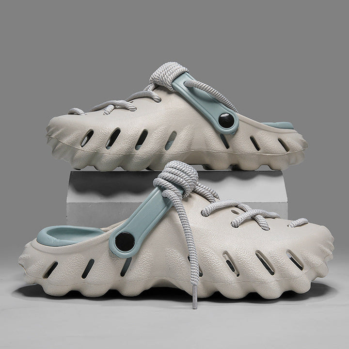 Comfortable slip-on women's clogs, water-friendly and perfect for casual style.