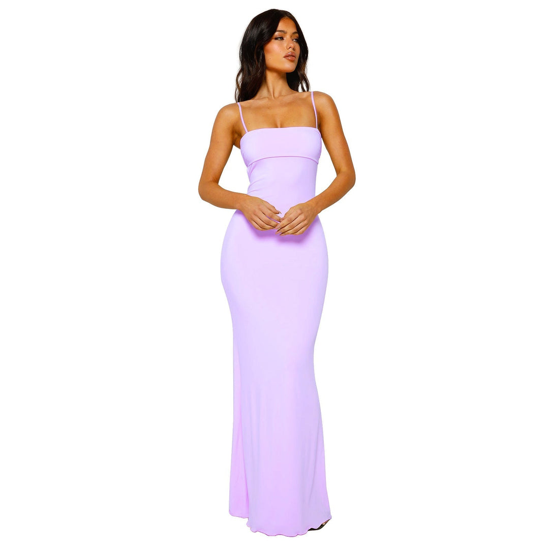 Women's Zest Hour backless strapless evening gown, elegant formal wear, perfect for special nights.