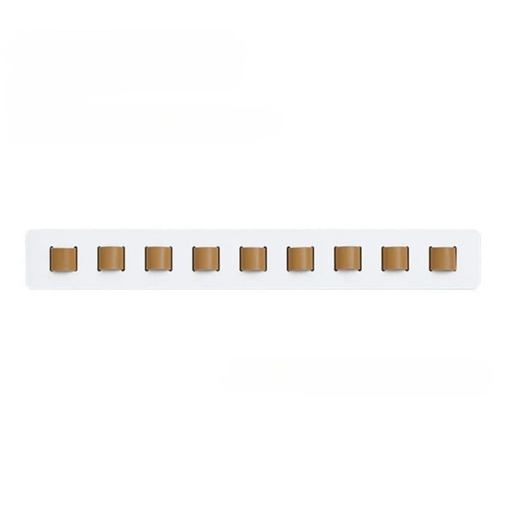 Decorative wooden eyewear display and wall organizer, perfect for home or retail sunglasses storage.