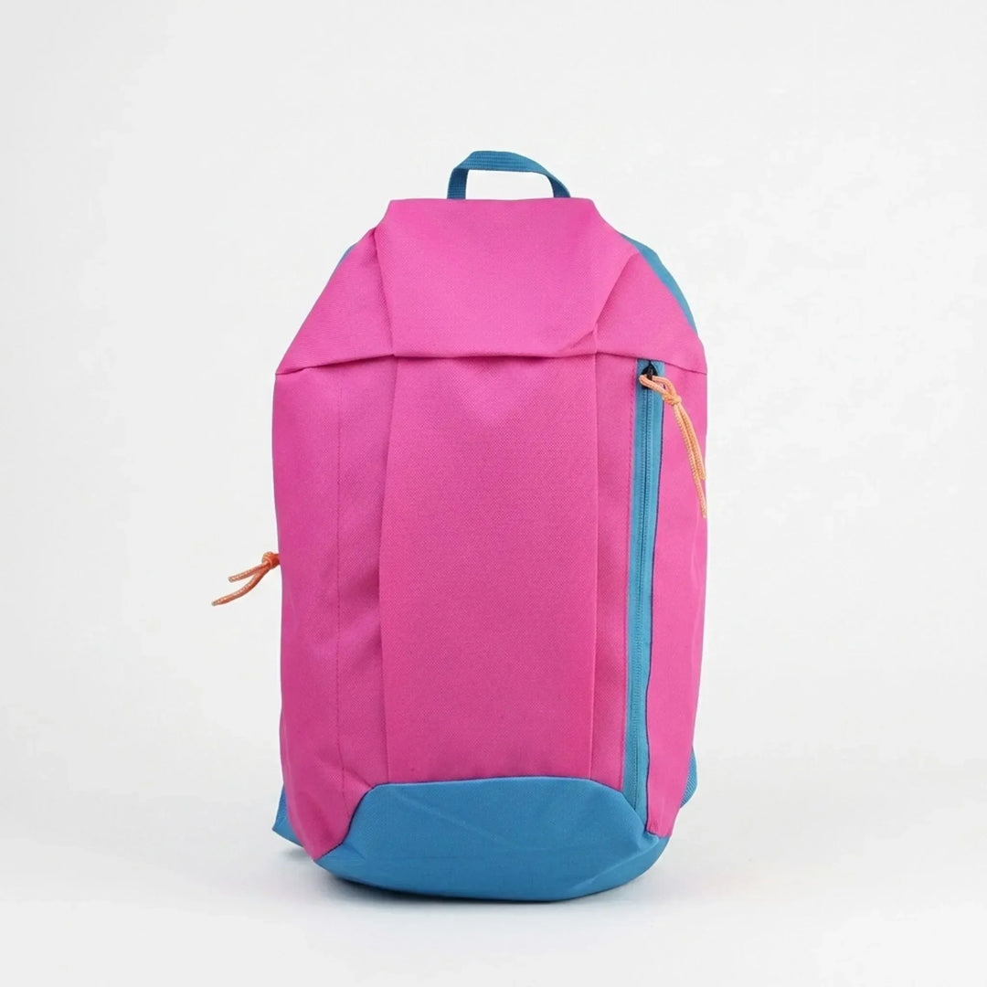 Yellow casual daypack for urban or outdoor adventures. A versatile, compact, unisex travel backpack.