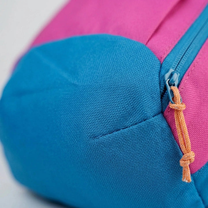 Versatile yellow unisex casual daypack for travel, gym, daily commute, or light outdoor activities. Compact.