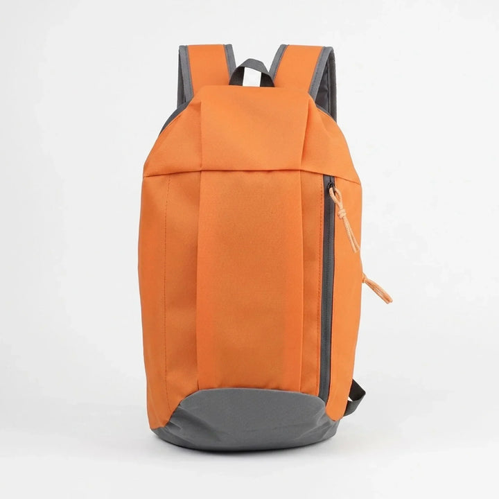 Ergonomic yellow casual backpack for unisex use. Ideal for travel, gym, daily essentials, and light outdoor.