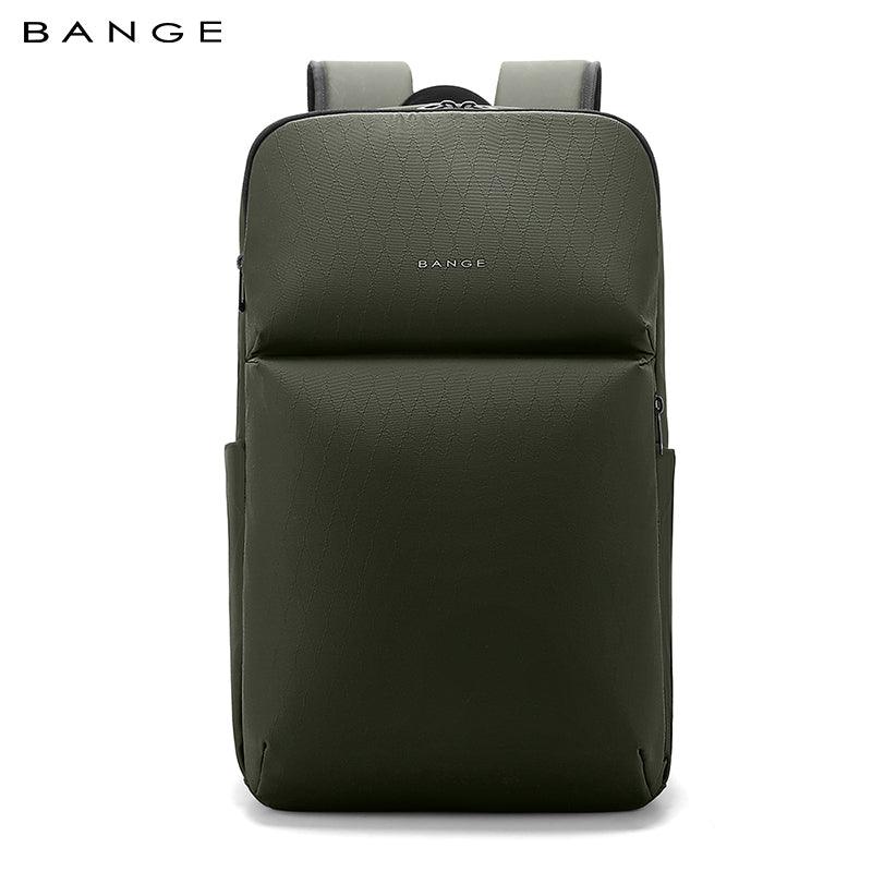 "Zaino uomo sottile impermeabile, colori eleganti, scomparto laptop 15,6 pollici, stile urbano, comfort garantito."