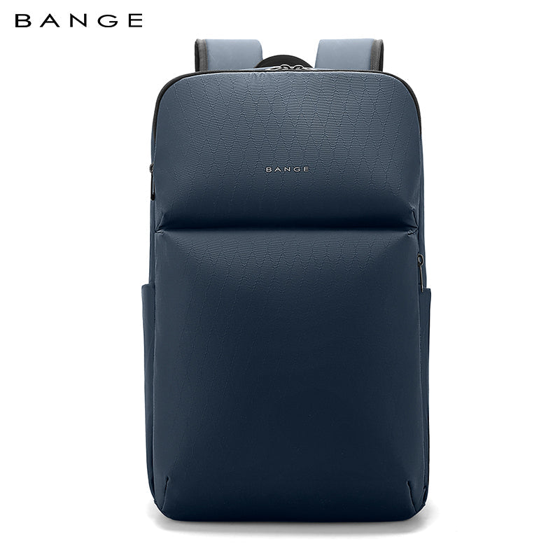 "Zaino uomo sottile impermeabile, colori eleganti, scomparto laptop 15,6 pollici, stile urbano, comfort garantito."
