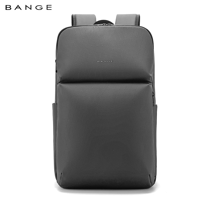 "Zaino uomo sottile impermeabile, colori eleganti, scomparto laptop 15,6 pollici, stile urbano, comfort garantito."
